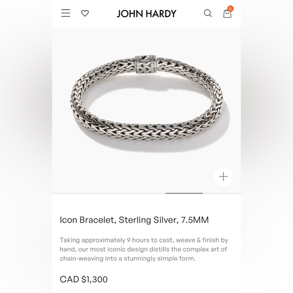 Sterling Silver Byzantine Braided Rope Bracelet - Picture 8 of 10